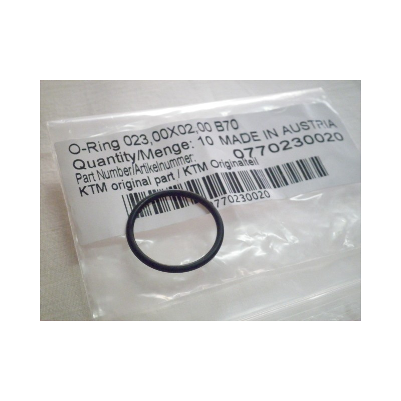 0770230020  O'ring 23,00x2,00 KTM EXC-SX 4stroke '99-'01