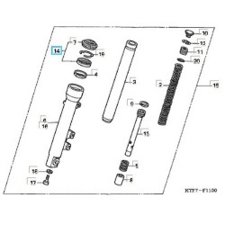 51490KL8900  Fork Oil Seal Set Honda SH-125-150 i 