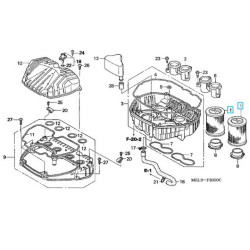 ***17210MEL000  Φίλτρο Αέρος Σετ Honda CBR-1000RR '04-'07