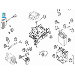 77211034000  Ανορθωτής Ρεύματος KTM SX-F SMR '07-'14