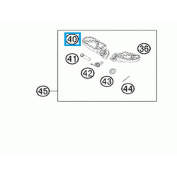 59003041050  Μασπιέ Οδηγού Δεξί KTM EXC '00-'02 SX '00-'13