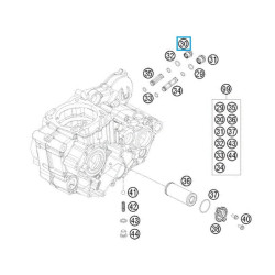 77038017000  Τάπα Λαδιού KTM EXC EXC-F SX SX-F 4T