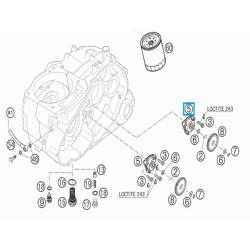 58038007700  Oil Pump Mikuni KTM LC4-640 '98-'07