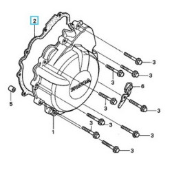 11392MCJ000  Ignition Cover Gasket Honda CBR-900RR '00-'03