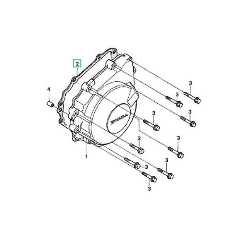 11392MV9670  Φλάντζα Βολάν Honda CBF-600 '04-'07