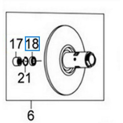 91002GA7701 Bearing Rear Face Driven Sym HD-Joyride-Symphony