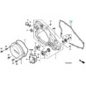 11394MENA30  Clutch Cover Gasket Honda CRF-450R '09
