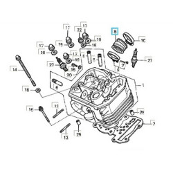 16211MY1000  Insulator Carburetor Honda XRV-750 Africa Twin '93-'00 