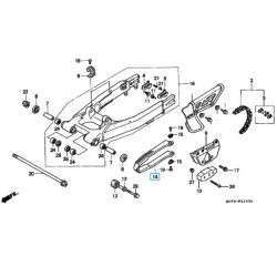 52170MN1681  Slider Chain Honda XR-400-600 