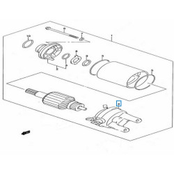 3117514F00  Bruch Holder Set Suzuki AN-250-400 Burgman 