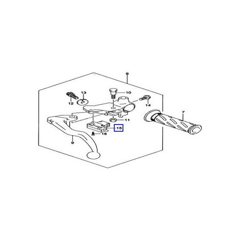 5756005A10  Switch Assy. Clutch Suzuki DL-650 V-Strom '10-'11