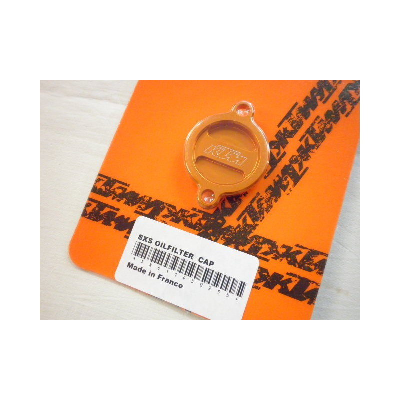 SXS11450255  Oil Filter Cover Orange KTM EXC EXC-F SX-F