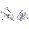 16010MR1691  Gasket Set Carburetor Honda XL-600V Transalp