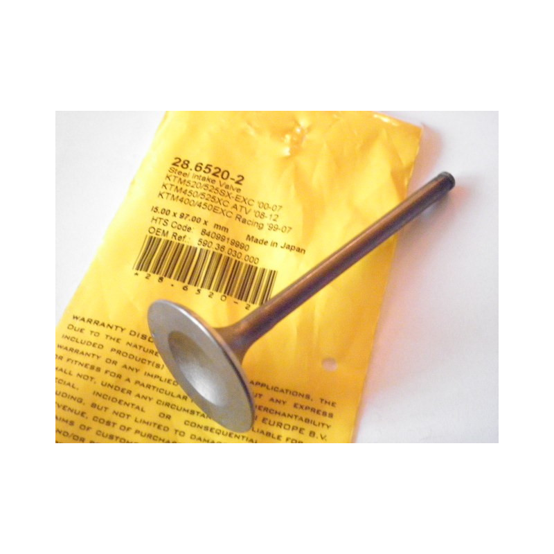 PR-28-6520-2  PROX  Βαλβίδα Εισαγωγής KTM EXC-400-450-520-525