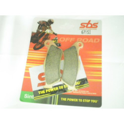 671 SI  SBS Front Brake Pads KTM EXC-SX-LC4 