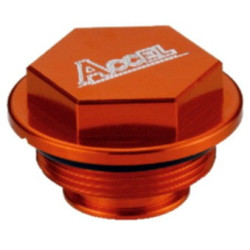 AC-RBC-04 ACCEL Brake Reservoir Cover Orange KTM EXC-SX-SMR