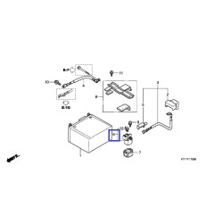 35850.MT4  Διακόπτης-Ρελέ Μίζας Honda XL-700V Transalp  SH-150