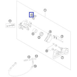 54813018000 Λαμάκια-Ελατήρια Οπ. Δαγκάνας KTM EXC-SX '04-'15 