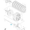 2311124A01  Αξωνάκι Συμπλέκτη Suzuki DL-650 V-Strom