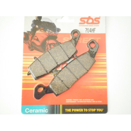 704HF  SBS Front Brake Pads Suzuki DL-650 V-Strom
