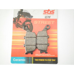 657HF  SBS Rear Brake Pads Kawasaki Z-750 Z-1000