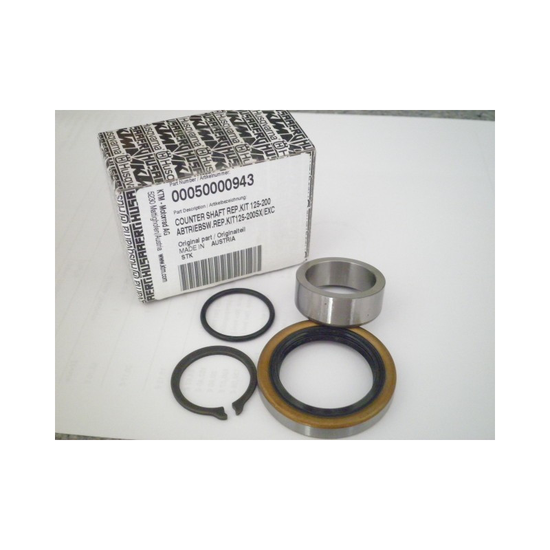 00050000943  Counter Shaft Rep. Kit KTM EXC-125/200 '08-'14